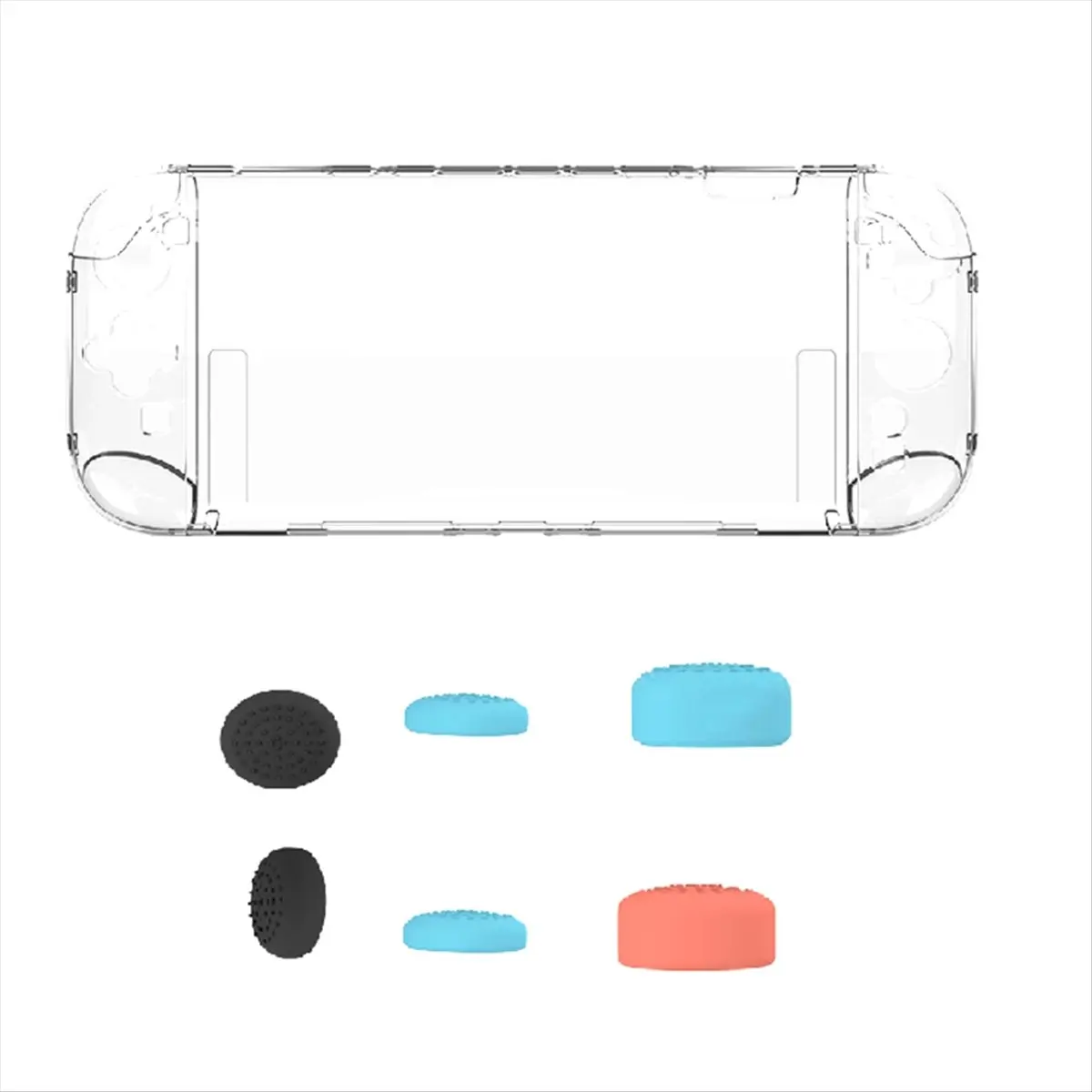L73A NEW For Switch2 Split Protective Case Anti-Slip Silicone Thumb Grips Caps for Switch 2 Enhanced Joystick Covers
