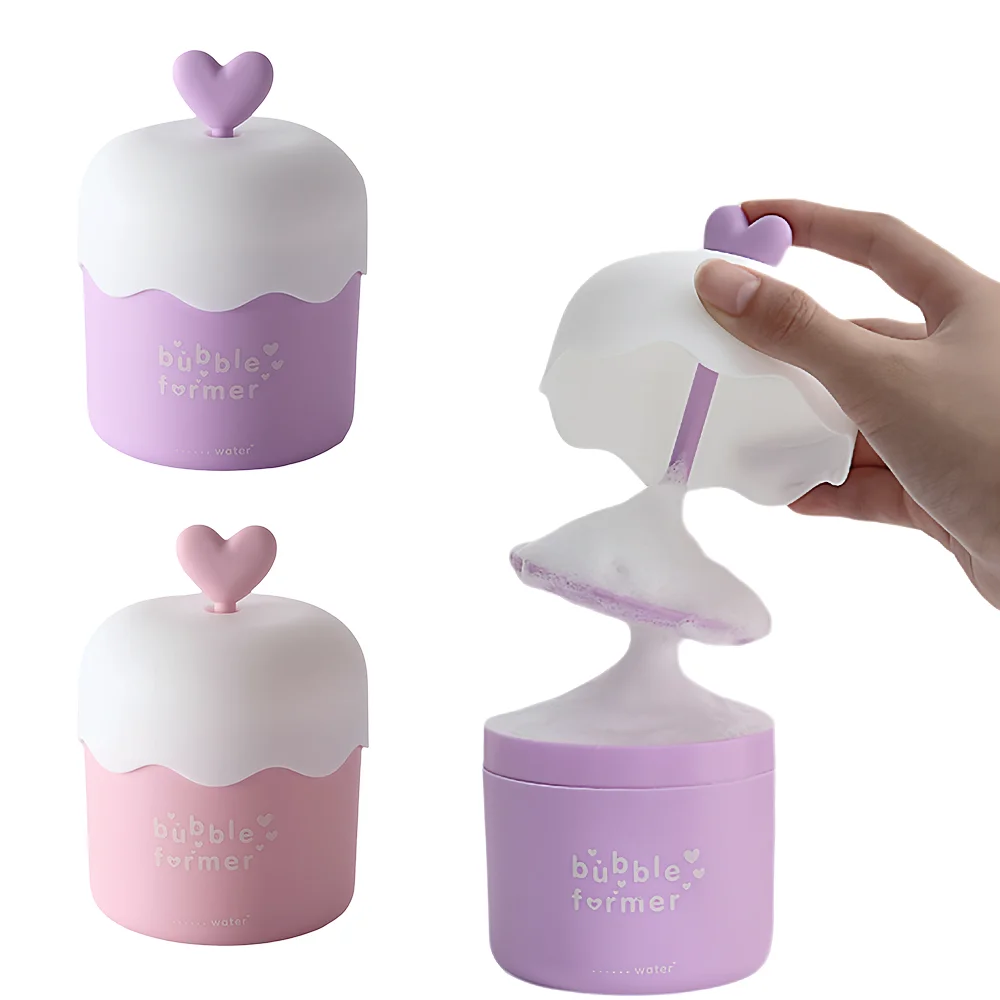 صانع الرغوة فقاعة العناية بالبشرة الجمال الوجه تنظيف رغوة جهاز كوب زجاجة المطهر أداة إزالة ماكياج الوجه #1