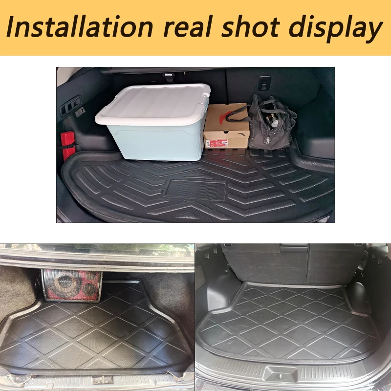 Car Boot Cargo Pad for Volkswagen VW Polo Vivo Mk4 9N 6Q 9N3 2002~2009 Waterproof Rear Trunk Mat FLoor Carpet Auto Accsesories