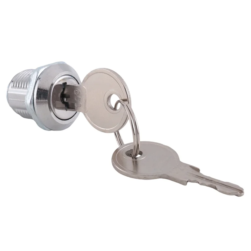 

AWAH Cam Locks Cabinet Lock Keyed,5/8In(Length) Cylinder For 3/8In Max Panel Thickness,For File Drawer Mailbox Storage 6Pcs Dura