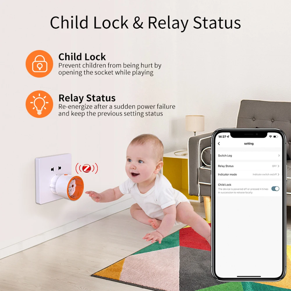 Tuya Smart Zigbee 3,0 Netzstecker 16A EU Steckdose 3680W Meter Fernbedienung Arbeit Mit Alexa Und Tuya Hub – Detail 10