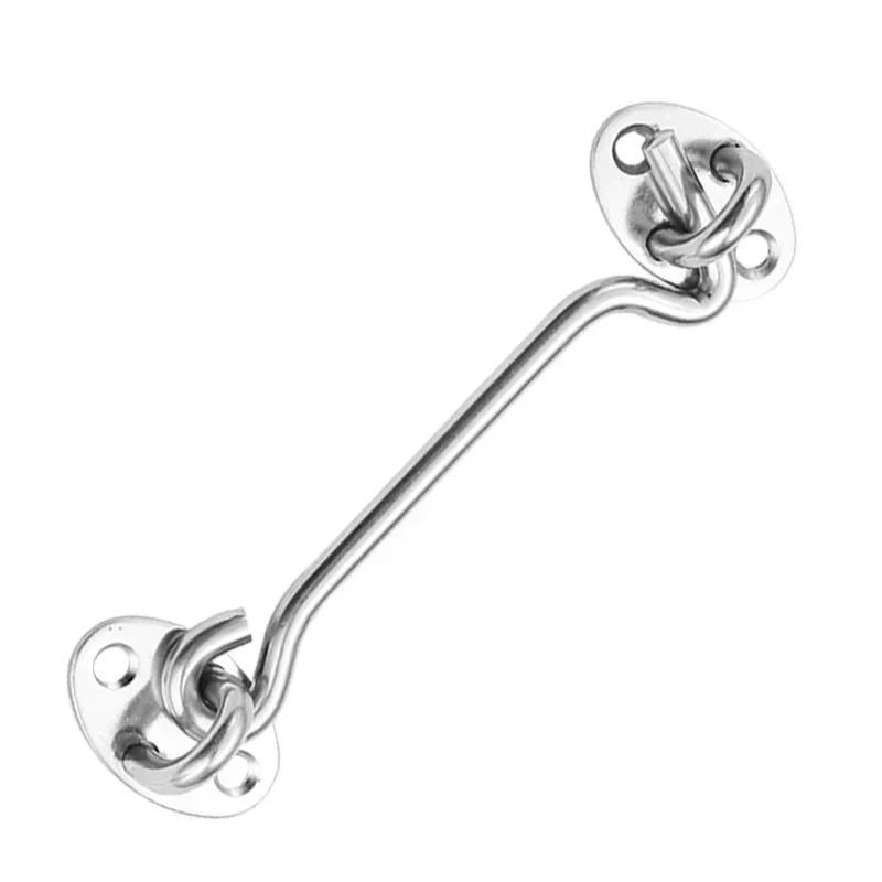 1/2 Sets Vintage Door and Window Hook Stainless Steel Cabinet Door and Window Buckle Household Simple Door and Window Hook