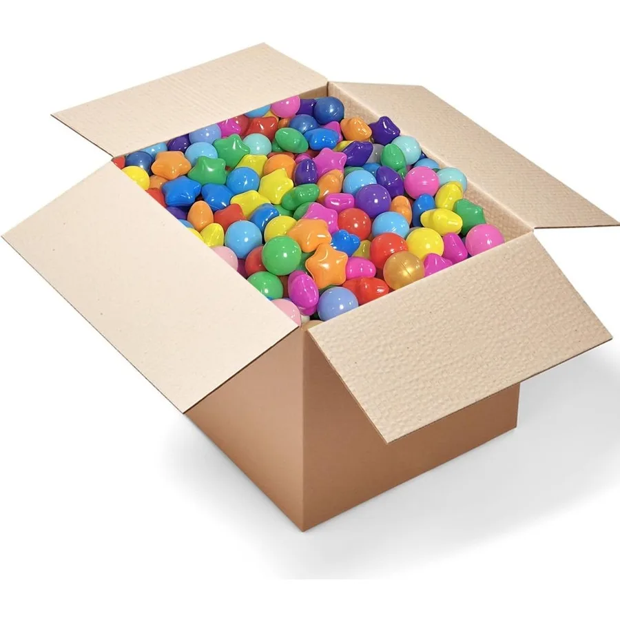 Bola pit bolas 2000 contagens jogar bolas de plástico para bola pit cercadinho bpa-livre à prova de esmagamento salto casa bolas para cães de estimação,
