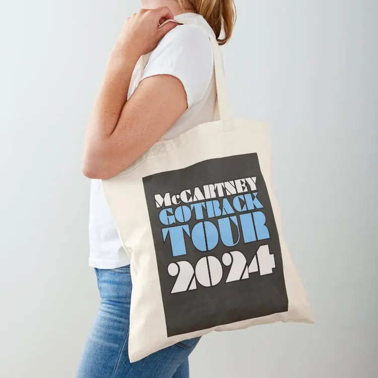 

McCartney Got Back Tour 2024 Tote Bag Big bag women bag for beach custom fabric