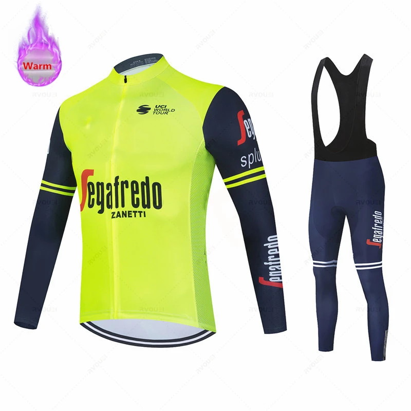 

Комплекты велосипедного трикотажа из термофлиса для мужчин, теплая одежда для горного велосипеда, одежда для гоночного велосипеда, костюм, зима, 2025 Pro