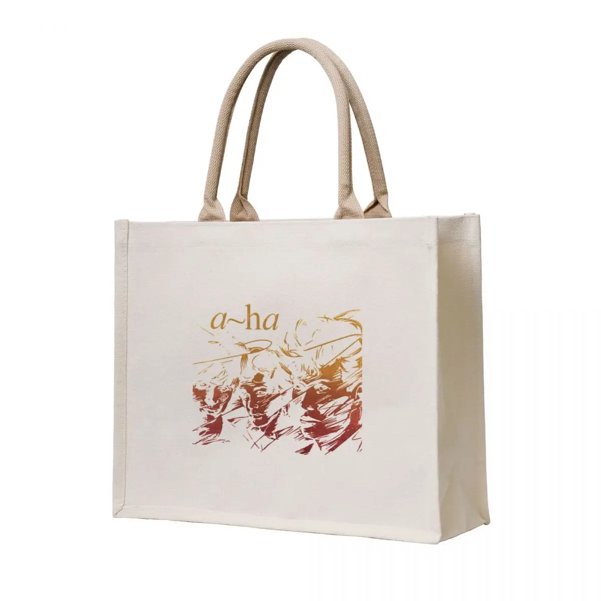 

The Timeline A Ha Band Langarm Tote Bag large size bags Women's shopper bag bag for beach