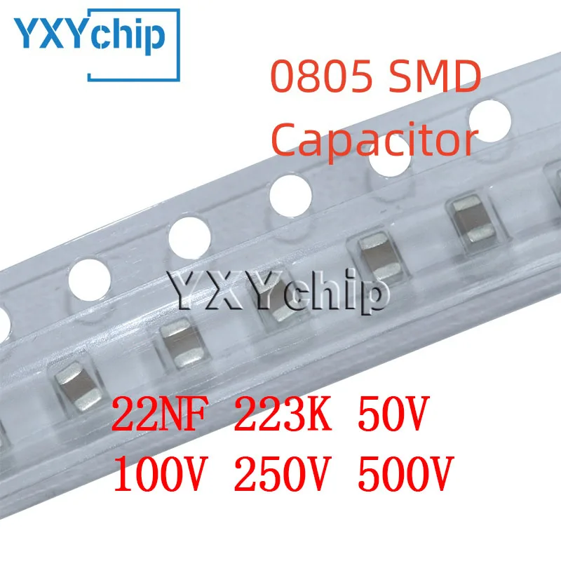 50PCS 0805 22NF 223…