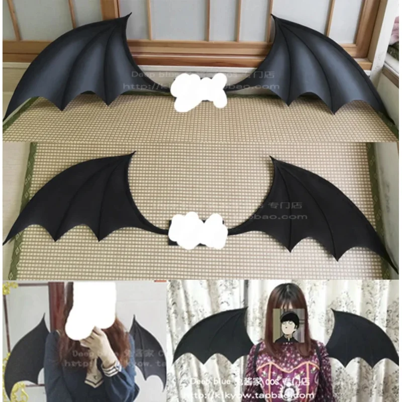 

Anime Re:zero Ram Rem Cosplay Tail Wings Witch Little Devil Cosplay Wings Prop For Girls Kids Chrild Masquerade Halloween Cos