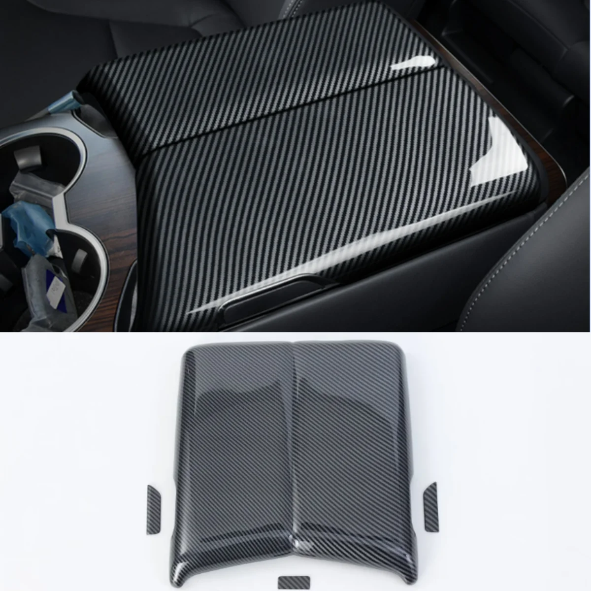 

For Toyota Land Cruiser 300 2021 2022 2023 LC300 Interior Accessories Center Armrest Box Protective Cover