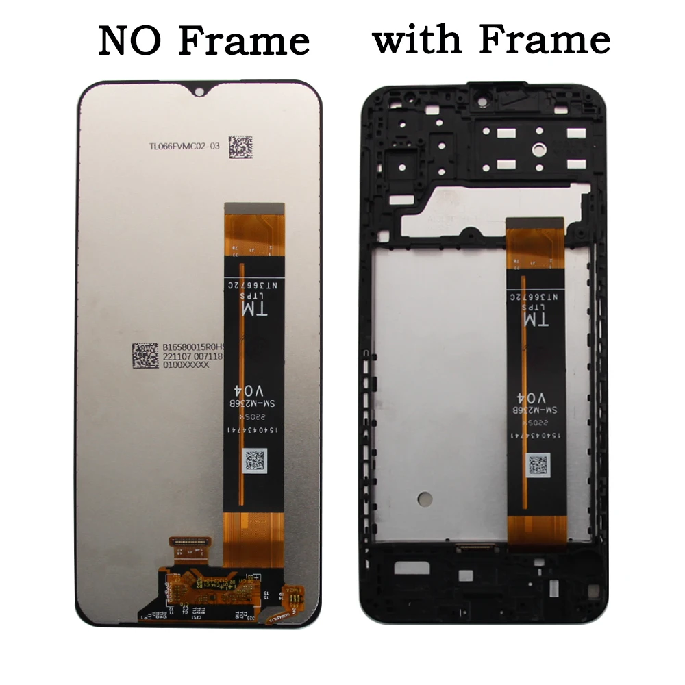 6.6\'\' For Samsung Galaxy M13 LCD Display Touch Screen Digitizer Assembly For Samsung M135 M135F SM-M135F/DSN Replacement Parts