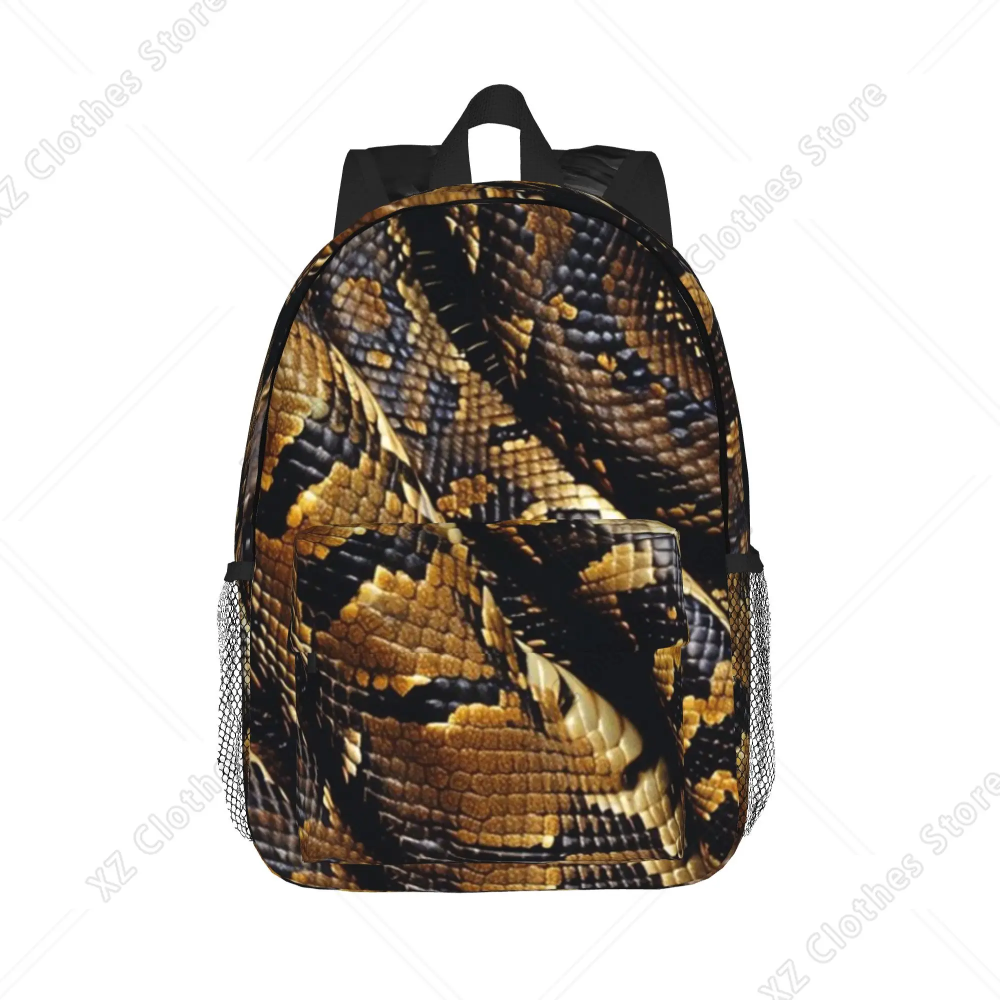 Snakes On A Train Backpack Hot Sale Daypack Large Capacity Boys Girls BookBag Shoulder Bags for Men Women School Bag