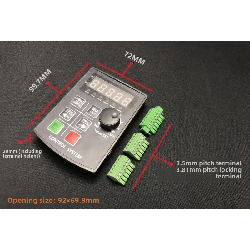 CS10-6S single axis servo motor motor controller knob speed control pulse generator