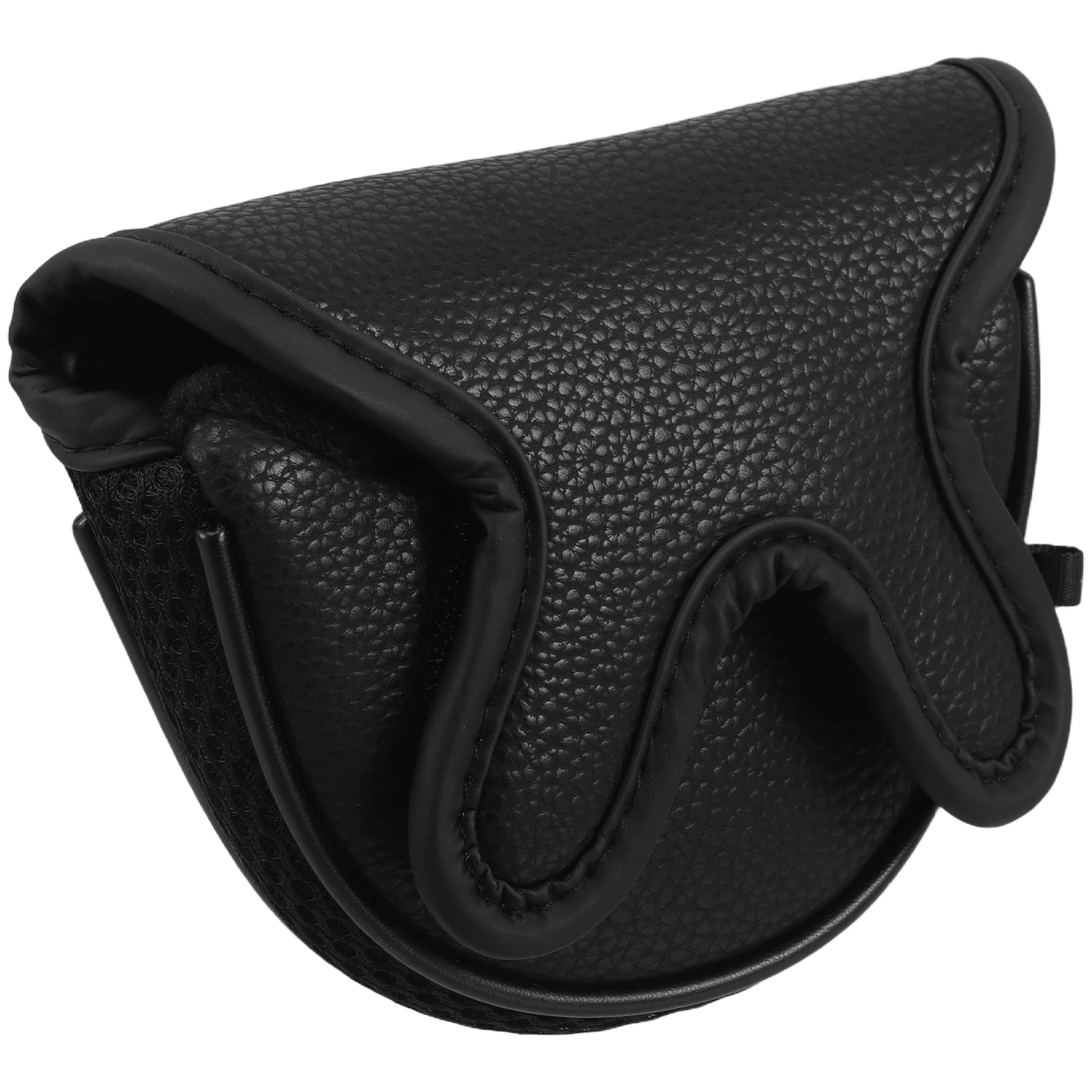 

Golf Club Head Covers Black Fake Durable Protection for Woods Driver Iron Putter Golf Lover Accessories