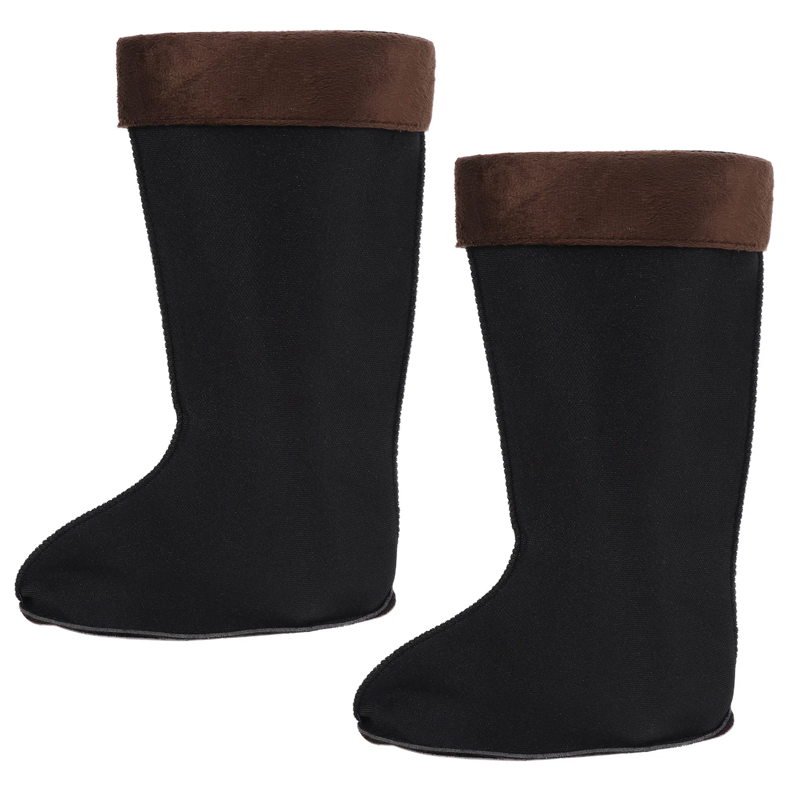 

1Pair Winter Boot Liners Thick Fleece Lined Insulated Liners for Rain Boots Snow Boots Men's Hiking Fishing Hunting Cold Weather