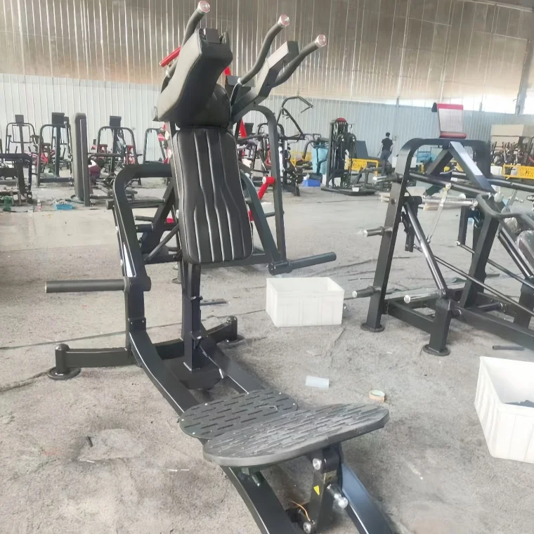 High Quality Commercial Hack Squat Machine Plate Loaded Gym Equipment for Fitness Training