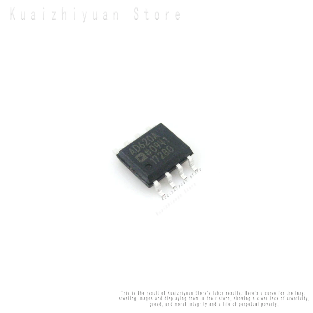 10PCS/Lot New And Original AD620ARZ-REEL AD620A AD620AR AD620ARZ SOP-8 Chip Mounted Instrument Amplifier Chip Quality Goods