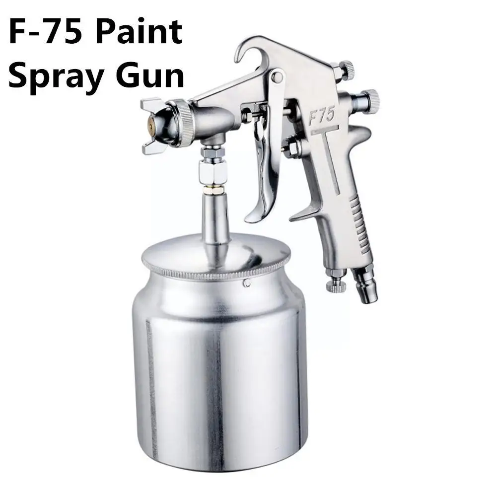 Professional Paint Spray Gun F-75 Pneumatic Sprayer Anti-Rust Paint For Can Furniture Car Paint Glue High Atomizing Spray Gun