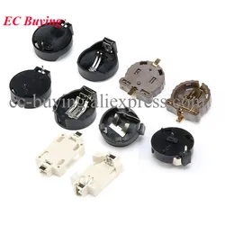 50Pcs/2pcs High Quality CR2450 CR2025 CR2032 CR1220 SMD DIP Button Coin Cell Battery Socket Holder Case Battery Storage Box