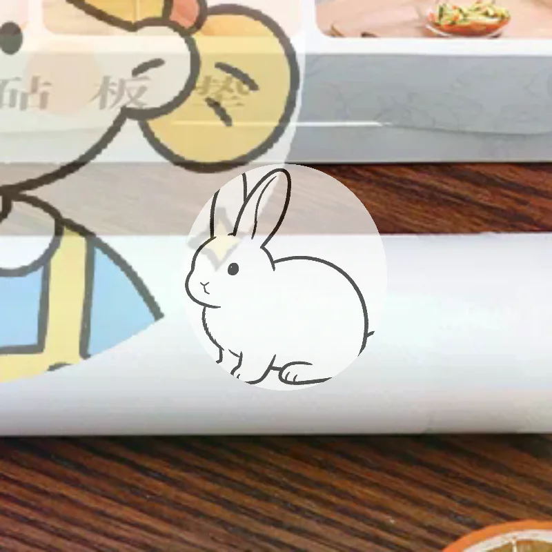 24x300CM Flexible Cutting Board Paper Plastic Chopping Boards Paper Disposable Cuttable Cutting Board Mat Picnic Fruit Placemat