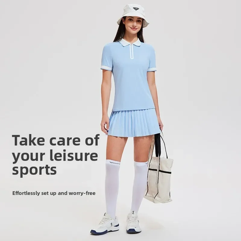 

Новые летние спортивные топы, женская дышащая футболка для фитнеса, рубашка с короткими рукавами для тенниса и гольфа Senior Sense