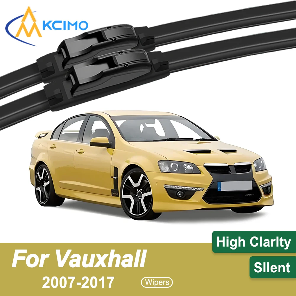 

2-Pack Superior Wiper Blades for Vauxhall VXR8 2007-2017 All-Season Durable Quiet Wiping Uninterrupted Visibility