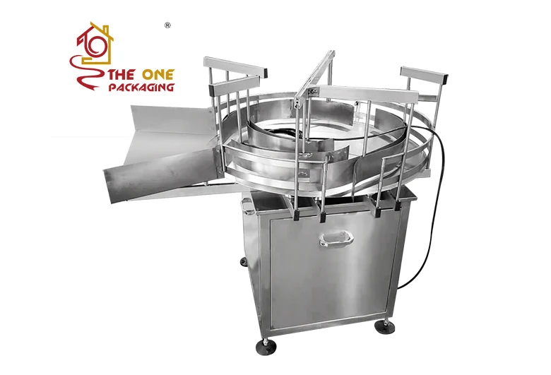 Otomatis TOTT-1 Meja Putar Lazy Susan Meja Putar Mesin Distribusi Botol Listrik Mengumpulkan Pengacak Mengumpulkan