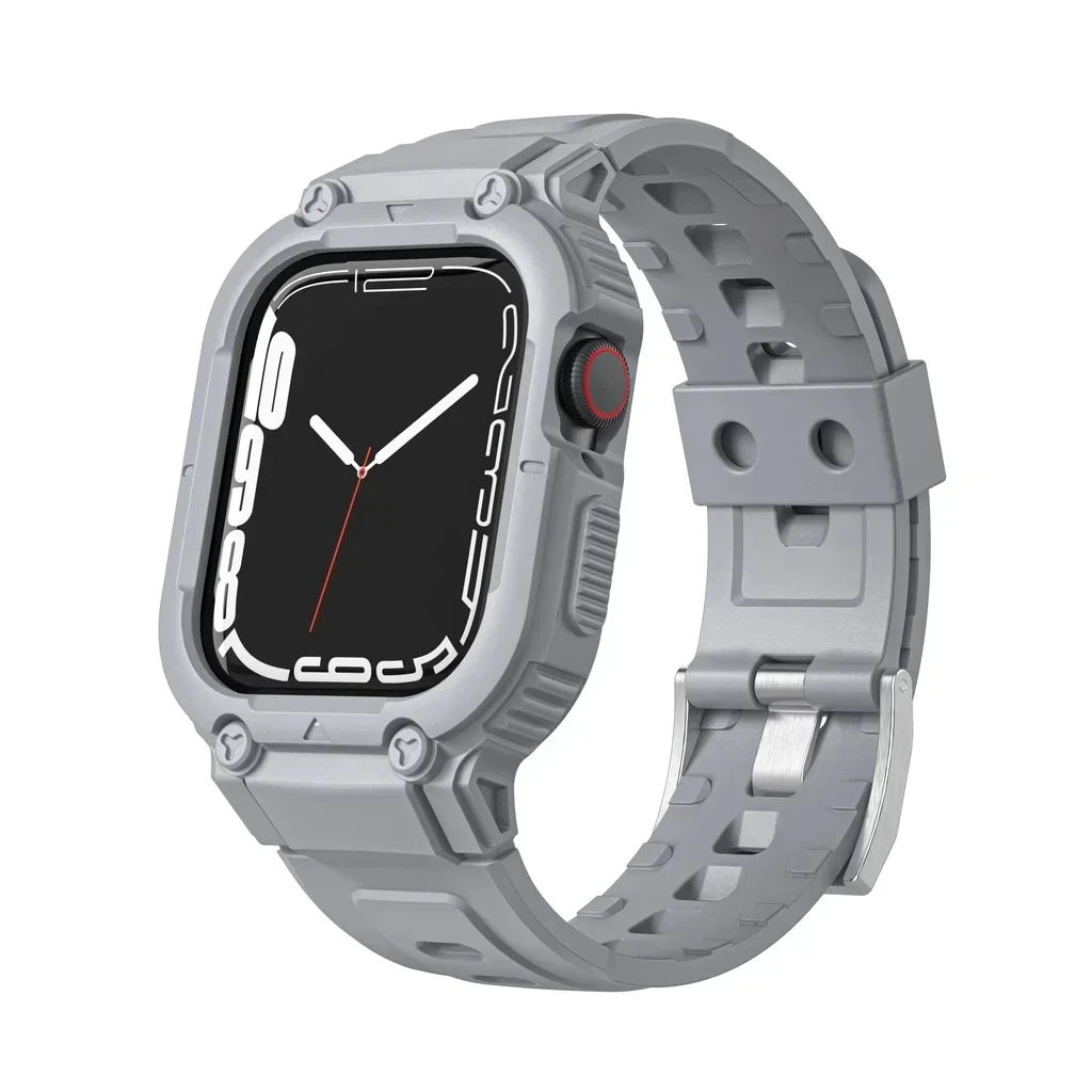 Etui na pasek do Apple Watch Ultra 2 49 mm 44 mm 41 mm 40 mm Bransoleta TPU do zegarka Iwatch 9 7 8 6 5 4 Pasek sportowy Akcesoria