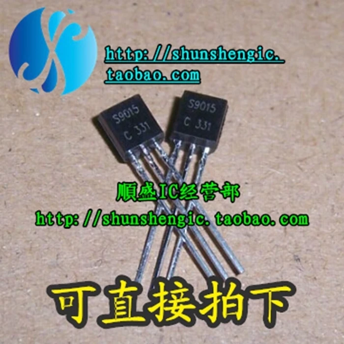 Pin S9015 TO92-3, 1.5A, 50V, NPN 50