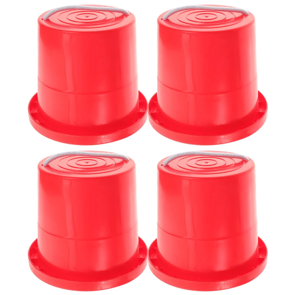 

2Pairs Stilts Balance Training Equipment for Children Thick Plastic Interactive Outdoor Walking Cups Kindergarten