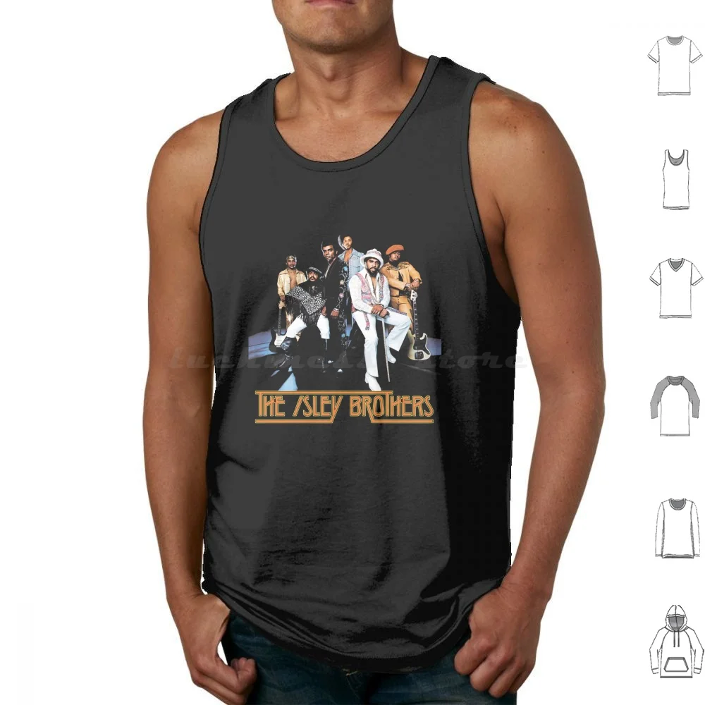 The Isley Brothers American R&b Funk Rock Music Band Tank Tops Vest Sleeveless Isley Brothers The Isley Brothers