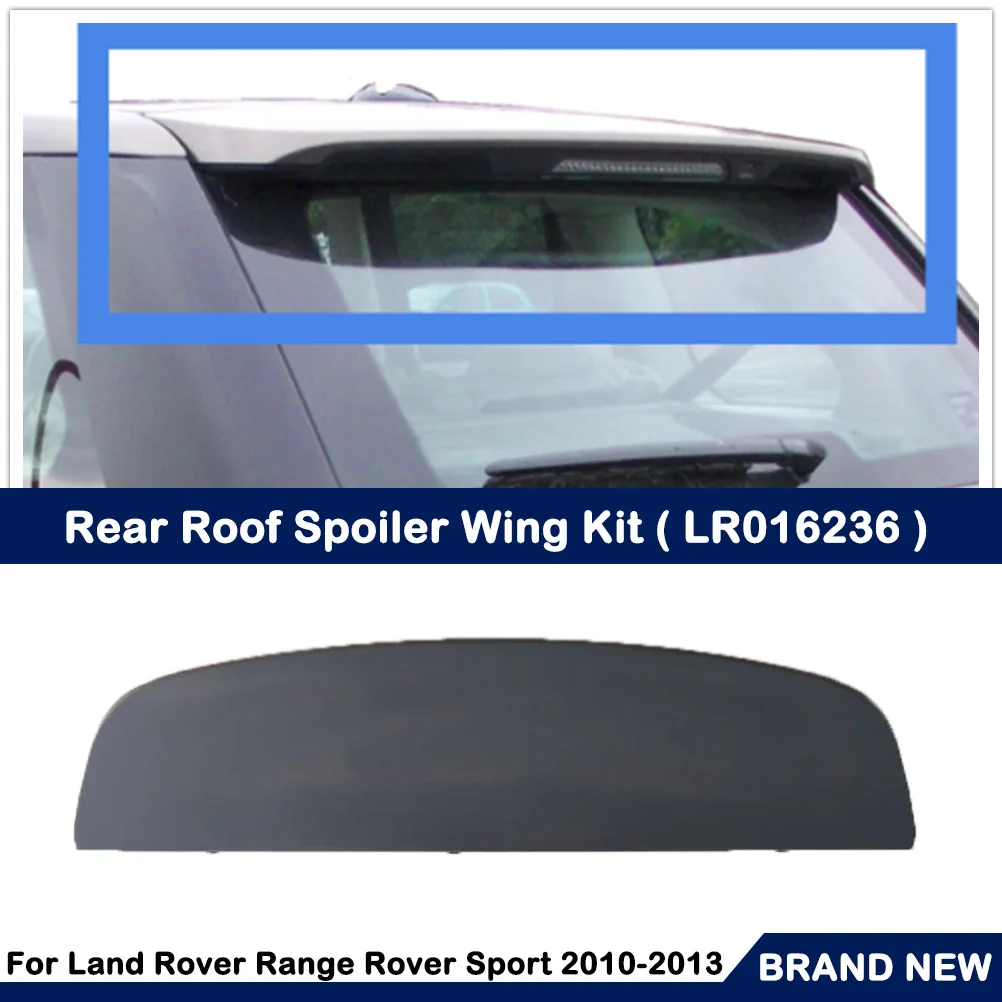 

Car Rear Spoiler Roof Wing Trunk Lid Tail Gate Window Lip Splitter For Land Rover Range Rover Sport 2010 2011 2012 2013