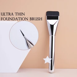 Ultra Thin Foundation Brush Lightweight and Thin Face Contour Brush Flat Contour Brush Blending Foundation Cream Makeup Brushes