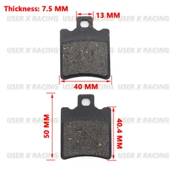 USERX Motorcycle disc brake pad Brakes Front Rear Disc Brake Pads For FA193 aprilia benelli mbk suzuki yamaha