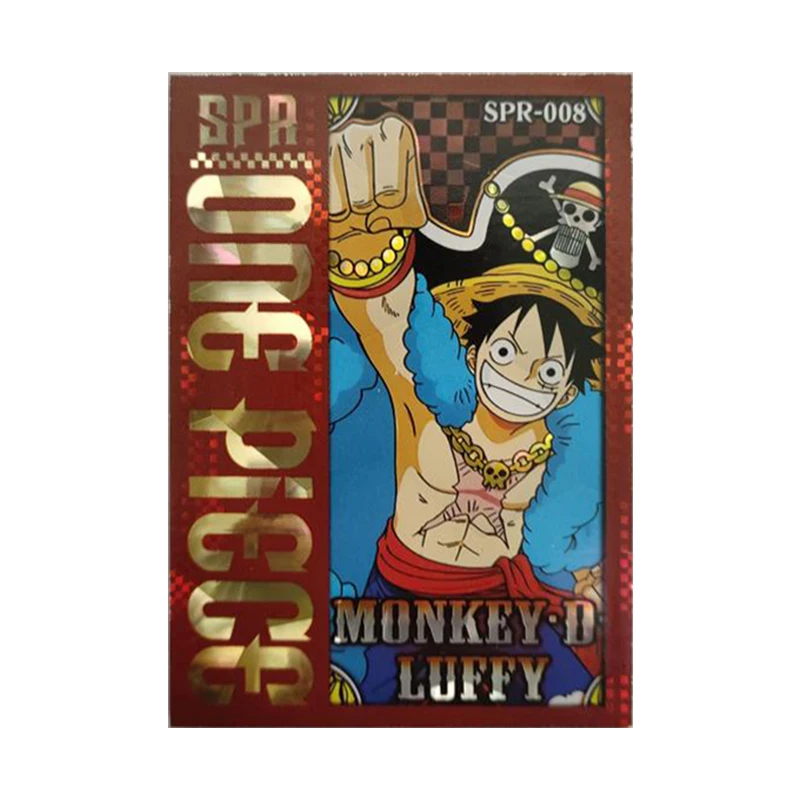 Anime ONE PIECE Rare SPR Reflections Flash Cards Usopp Burukku Franky Robin Toys for boys Collectible Cards Birthday Gifts