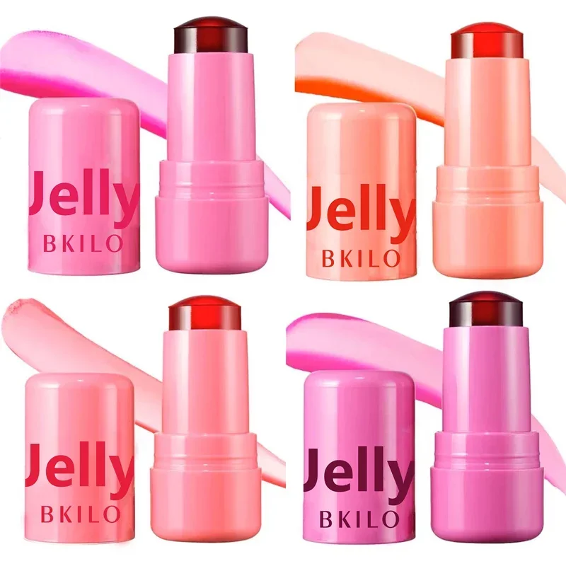 Jelly Cheek Blush Tint adesivo per fard idratante acqua lunga durata illumina il contorno del viso opaco Rouge Makeup