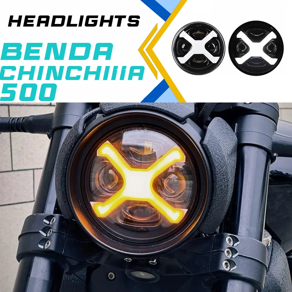 

Аксессуары для круглой фары BENDA ChinchiIIa 500 Retro X-Lamp Venom