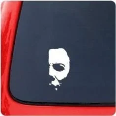 For Car Styling Michael Myers Creepy Half Face 6\