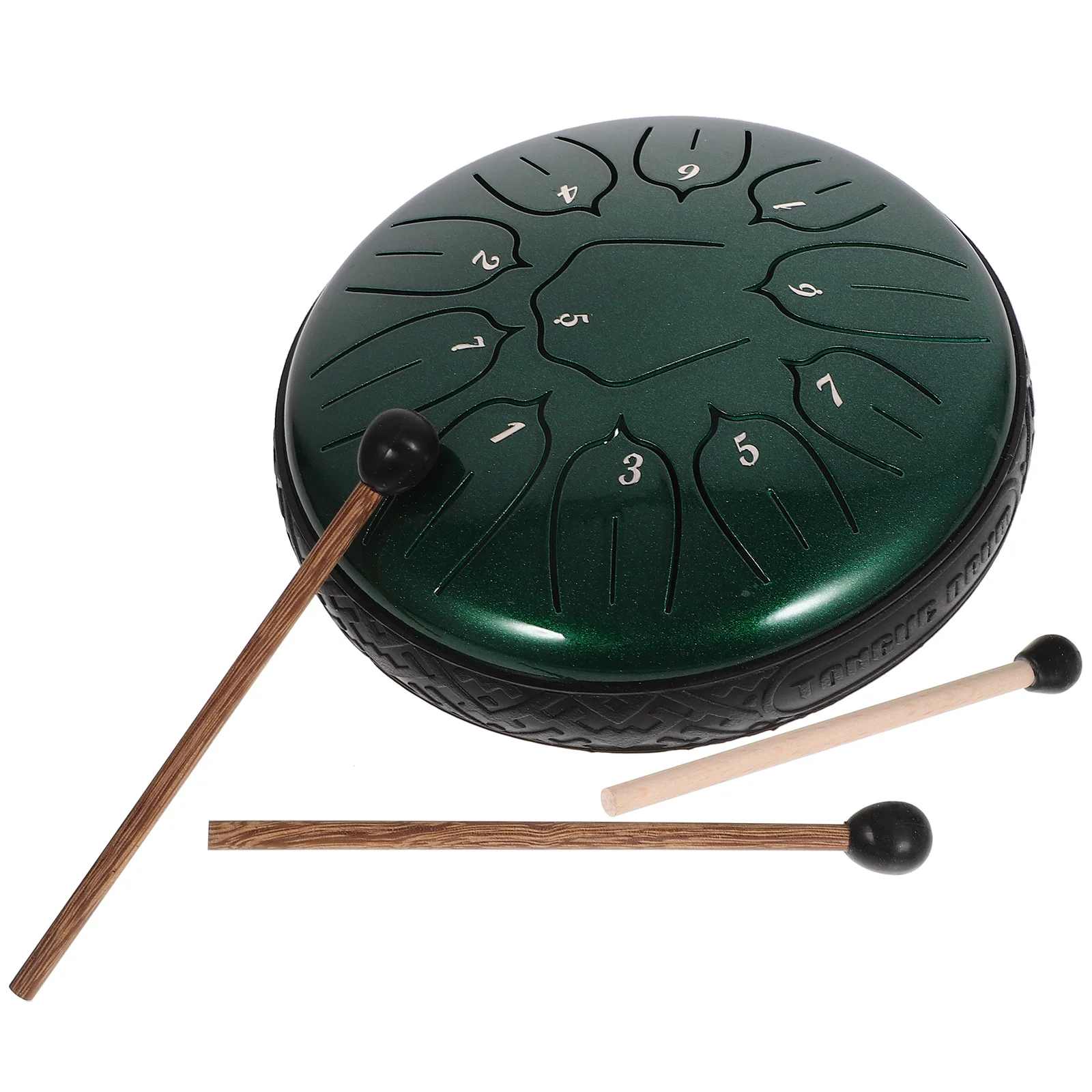 

Steel Tongue Drum Musical Pan Mini Percussion Instrument Chic Portable Adult Kids Playing Ethereal