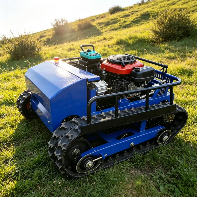 Tondeuse à gazon commerciale SDLOT à chenilles, certifiée CE EPA EURO5, vente directe usine