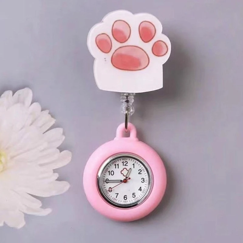 Durability Nurse Pocket Watch Easy Read Nurse Watch Alarm Function Watch
