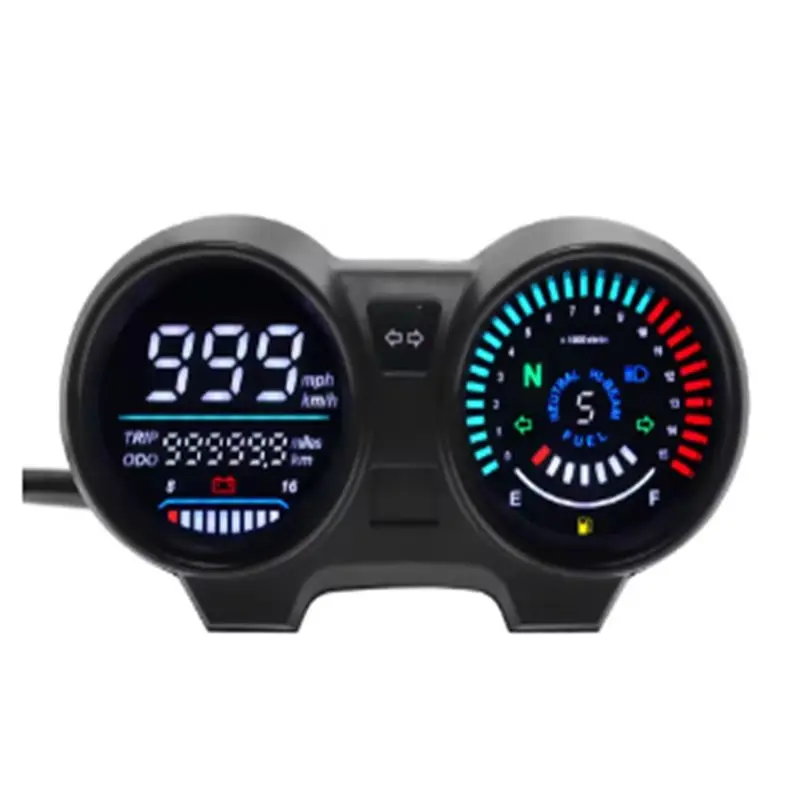 ABXV-Motorcycle Digital Dashboard For Brazil CG150 For TITAN150 Fan150 Motorcycle Motorcycle Instrument Assembly