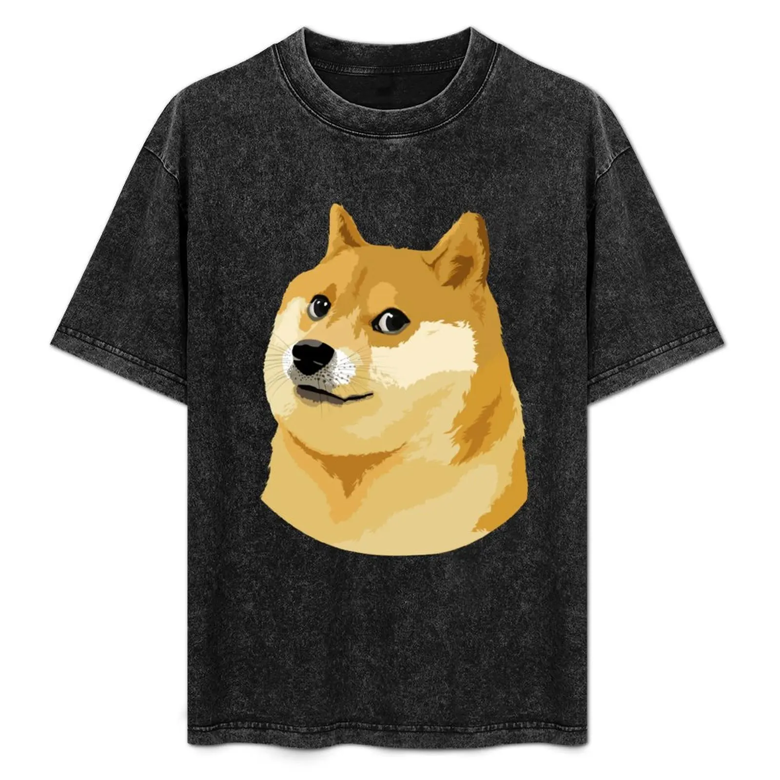 

Doge Coin T-Shirt Plus Size Loose Short Sleeve Top