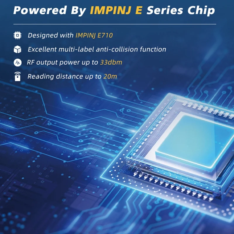 A73E-UHF 860-960Mhz Impinj E710 4 Ports Channels Long Range UHF RFID Reader Module Writer With SKD Develop Kit