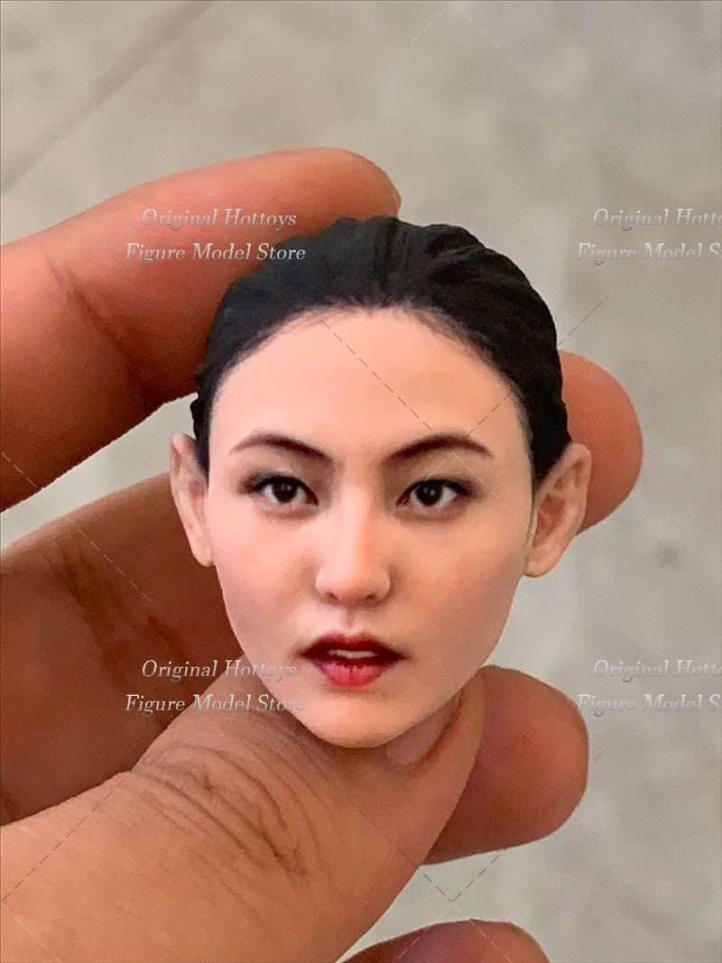 

Масштабная скульптура головы женщины-солдата Сесилии Чун (1/6, 1/12) — голова актрисы из Гонконга для 12-дюймовых и 6-дюймовых фигурок и кукол.