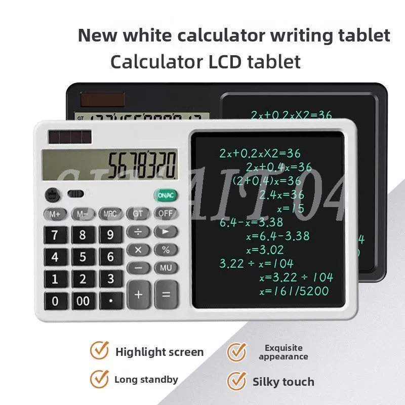 

Калькулятор финансового подсчета (многофункциональный) | С ЖК-планшетом для письма для офисного учета