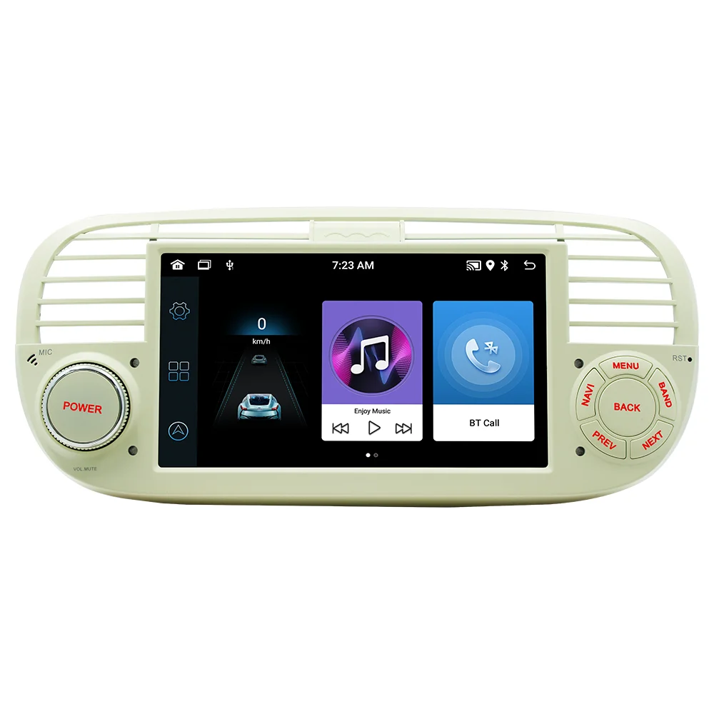 Suitable For Fiat 500 2010-2015 Car Central Control Carplay High-definition Reverse Image In Car GPS Navigation