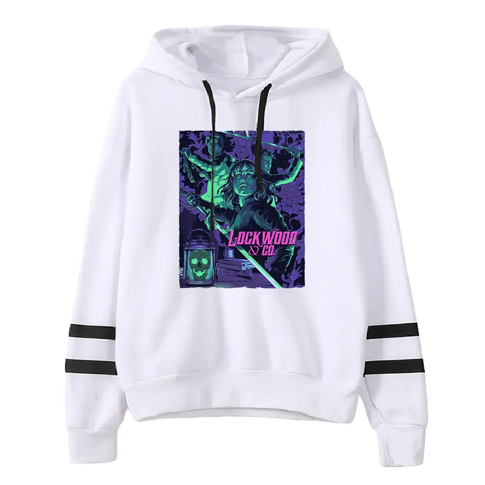 Lockwood & Co TV-Show Unisex Taschen lose Barren Ärmel Sweatshirt Männer Frauen Hoodie neue Film Mode Kleidung