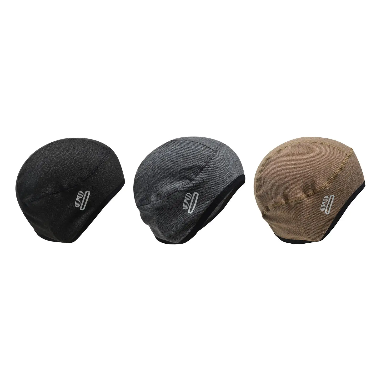 Skull Cap Helmet Liner Earflaps Windproof Hat Winter Thermal Cap for Riding Climbing Cold Weather Motorcycle Cold Protection