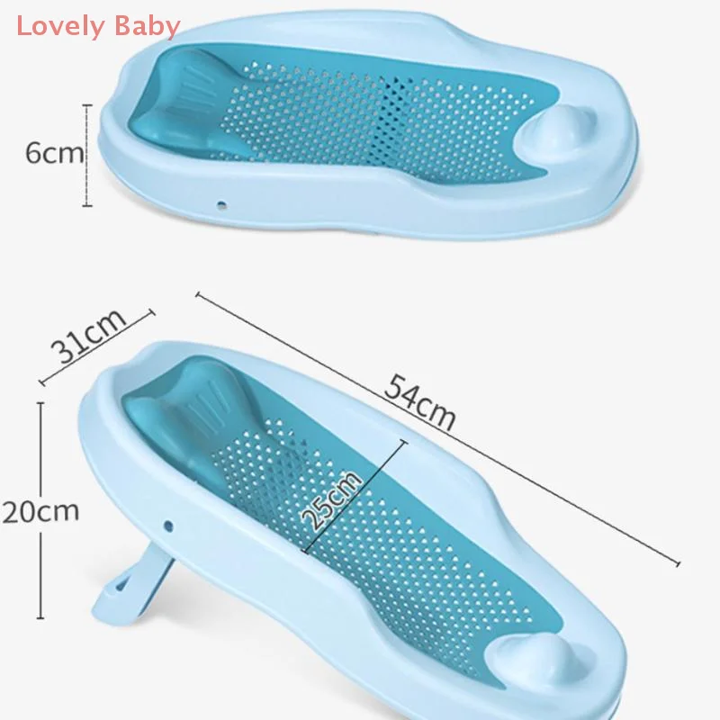 【BBS】1 قطعة جيب شبكي عالمي لحديثي الولادة مضاد للانزلاق قطعة أثرية شبكة استحمام للأطفال سرير حمام مضاد للانزلاق حامل حوض استحمام قابل للطي #6