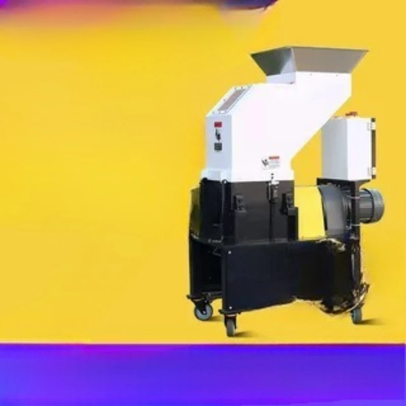 

Slow speed edge crusher Plastic crusher 1 horse 3HP granular feeder Side material machine Nozzle material recycling machine
